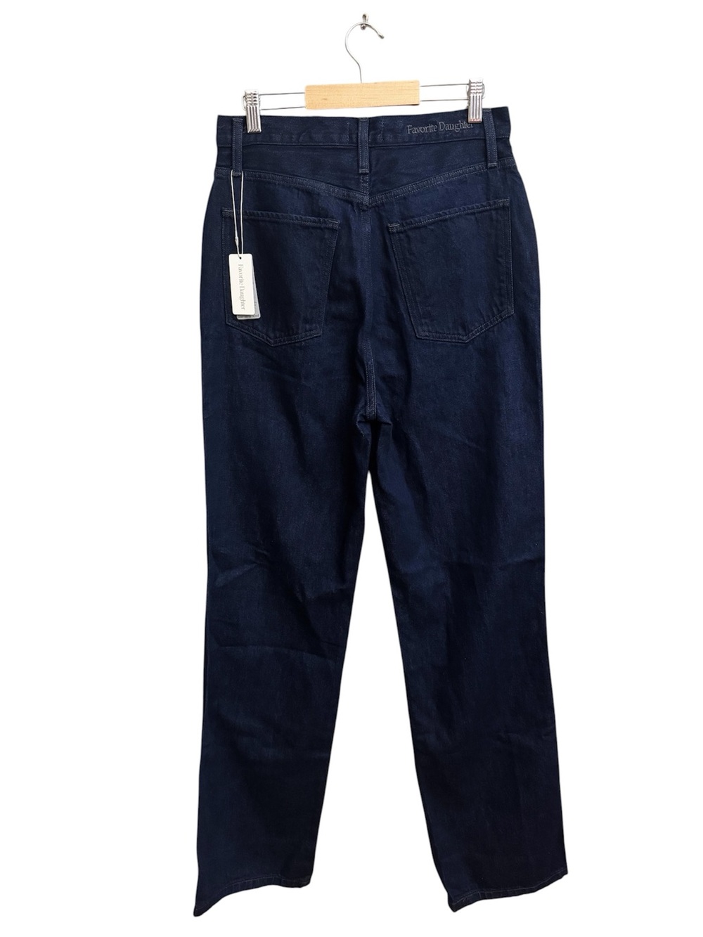 NWT Favorite Daughter The Jennifer High Rise Loose Straight Leg Jeans Stout - Picture 3 of 10